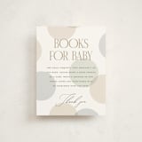 "Warner" - Baby Shower Insert Cards in Cloud by Pixel and Hank - Front