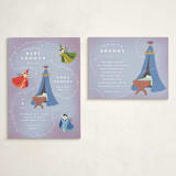 "Disney Fairies Flora, Fauna & Merryweather" - Baby Shower Insert Cards in Magic by Yuliya Evseeva - With Invitation