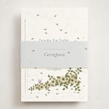 "Disney's Winnie the Pooh In Bloom" - Baby Shower Insert Cards in Spring by Townsend Majors - With Bellyband