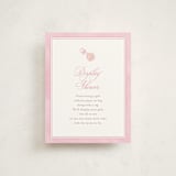 "un hochet" - Baby Shower Insert Cards in Watermelon by Creo Study - Front