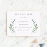 "Woodland" - Baby Shower Insert Cards in Forest by Lori Wemple - Front