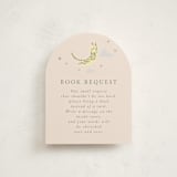 "Little Wild One" - Baby Shower Insert Cards in Sand by Hannah Williams - Front