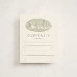 "Cottage Baby" - Baby Shower Insert Cards in Cream by Kiersten Garner - Front
