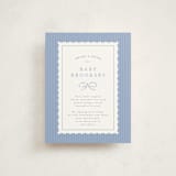 "Dorothy" - Baby Shower Insert Cards in Cornflower by Erin L. Wilson - Front
