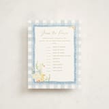 "Vintage goose" - Baby Shower Insert Cards in Sky by Creo Study - Front