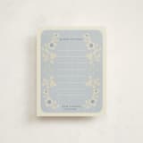 "Pastel Baby  Blooms" - Baby Shower Insert Cards in Bluebird by Peony Rose Design - Front