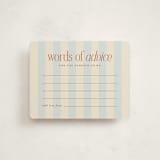 "we're having a party" - Baby Shower Insert Cards in Powder Blue by Ellen Schlegelmilch - Front