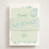 "paris with love" - Baby Shower Insert Cards in Breezy Skies by Phrosné Barwood - With Bellyband