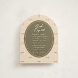 "Nuts for Baby" - Baby Shower Insert Cards in Pumpkin by Jackie Crawford - Front