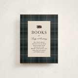 "Wesley" - Baby Shower Insert Cards in Juniper by Kate Ahn - Front