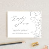 "Enchant" - Baby Shower Insert Cards in Lead by Nicoletta Savod - Front