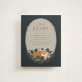 "Woodland Baby Shower" - Baby Shower Insert Cards in Forest by Joanna Griffin - Front