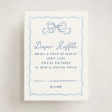 "Folk woodland" - Baby Shower Mini Insert Cards in Sky by Creo Study - Front