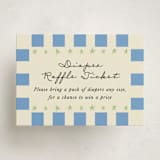 "Petit Pomodoro" - Baby Shower Mini Insert Cards in Lime by Jackie Crawford - Front