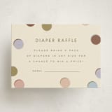 "block letters" - Baby Shower Mini Insert Cards in Muted by Ellen Schlegelmilch - Front