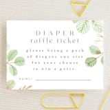 "Summer Day" - Baby Shower Mini Insert Cards in Summer by Anastasia Makarova - Front