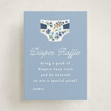 "Floral Moon" - Baby Shower Mini Insert Cards in Moon Flower by Alethea and Ruth - Front