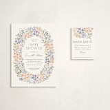 "garden path" - Baby Shower Mini Insert Cards in Meadow by Karidy Walker - With Invitation