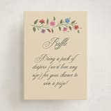"Rotan" - Baby Shower Mini Insert Cards in Summer by Deynaaz Daraei - Front