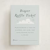 "Little Explorer" - Baby Shower Mini Insert Cards in Powder by Hannah Williams - Front