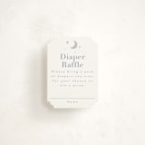 "Special Delivery" - Baby Shower Mini Insert Cards in Bluebell by Hudson meet Rose - Front