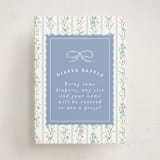 "Dorothy" - Baby Shower Mini Insert Cards in Cornflower by Erin L. Wilson - Front