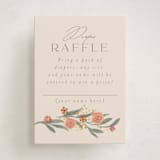 "Elephant Garden" - Baby Shower Mini Insert Cards in Snapdragon by Joanna Griffin - Front