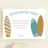 "Baby on Board" - Baby Shower Mini Insert Cards in Sun by Jenna Holcomb - Front