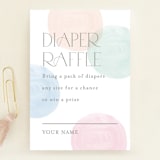 "Polka Dot Party" - Baby Shower Mini Insert Cards in Confetti by Pixel and Hank - Front