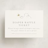 "Disney's Pooh Hunny Pot" - Baby Shower Mini Insert Cards in Cotton by Angela Thompson - Front