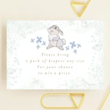 "Disney's Bambi Forest" - Baby Shower Mini Insert Cards in Forest by frau brandt - Front