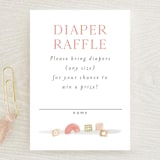 "Little Nursery" - Baby Shower Mini Insert Cards in Cupcake by Rebecca Durflinger - Front