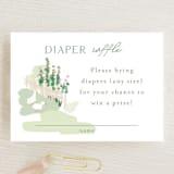 "sweet countryside" - Baby Shower Mini Insert Cards in Meadow by Rebecca Durflinger - Front