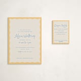 "Augusta" - Baby Shower Mini Insert Cards in Melon by Megan Davis - With Invitation