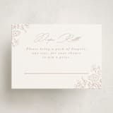"Lavender fields" - Baby Shower Mini Insert Cards in Peony by Tamara Hilje - Front