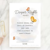 "Vintage Winnie the Pooh Baby Shower Invite" - Baby Shower Mini Insert Cards in Honey by The Savage Label - Front