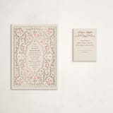 "Victorian" - Baby Shower Mini Insert Cards in Versailles by Claudia Orengo - With Invitation