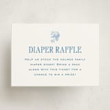 "Cheseapeake" - Baby Shower Mini Insert Cards in Sky by Megan Davis - Front