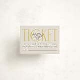 "Bright Star" - Baby Shower Mini Insert Cards in Skylight by Laura Hankins - Front