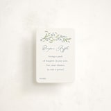 "Darling" - Baby Shower Mini Insert Cards in Sky by Paper Raven Co. - Front
