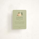 "Woodland Baby Shower" - Baby Shower Mini Insert Cards in Forest by Reilly Kavanaugh - Front