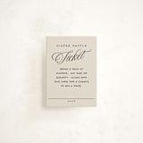 "Hello there" - Baby Shower Mini Insert Cards in Parchment by Lea Delaveris - Front