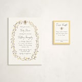 "Soon to Bee" - Baby Shower Mini Insert Cards in Buttercup by Heather Schertzer - With Invitation