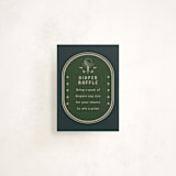 "by par" - Baby Shower Mini Insert Cards in Evergreen by Susan Zinader - Front
