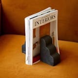"The Parmatile Shop X MAISON ROGUE Cloud Bookend (NERO)" - Bookends in black by the parmatile shop
