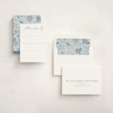 "Empire" - Fill-in Invitations in Dusty Blue by Jennifer Postorino - Assembled