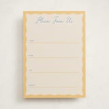 "Augusta" - Fill-in Invitations in Melon by Megan Davis - Front