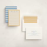 "Augusta" - Fill-in Invitations in Melon by Megan Davis - Assembled