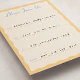 "Augusta" - Fill-in Invitations in Melon by Megan Davis - Detail