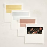 "Handwritten" - Fill-in Invitations in Wine by Cass Loh - Envelope Liners